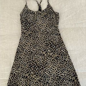 Outdoor Voices Leopard Exercise Dress